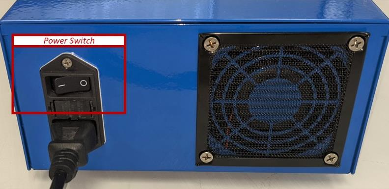 Charger power switch